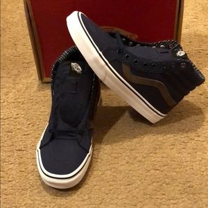 Cord & Plaid Sk8Hi Reissue Vans